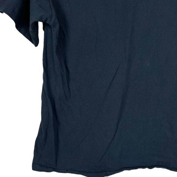 Vintage 2000s DARE Multi-color Script Graphic T-Shirt Black Size M FOTL Heavy HD - Picture 9 of 11